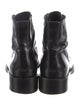 Maje Leather Combat Boots