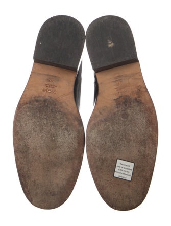 Maje Leather Combat Boots