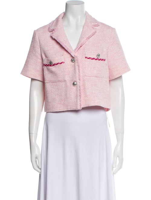 Maje Tweed Pattern Evening Jacket