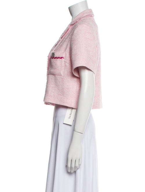 Maje Tweed Pattern Evening Jacket