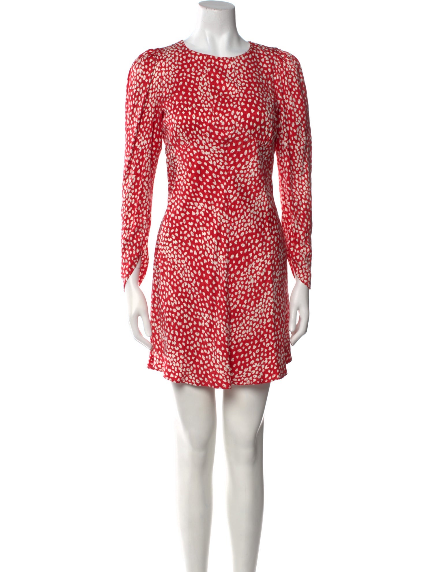 Maje Printed Mini Dress