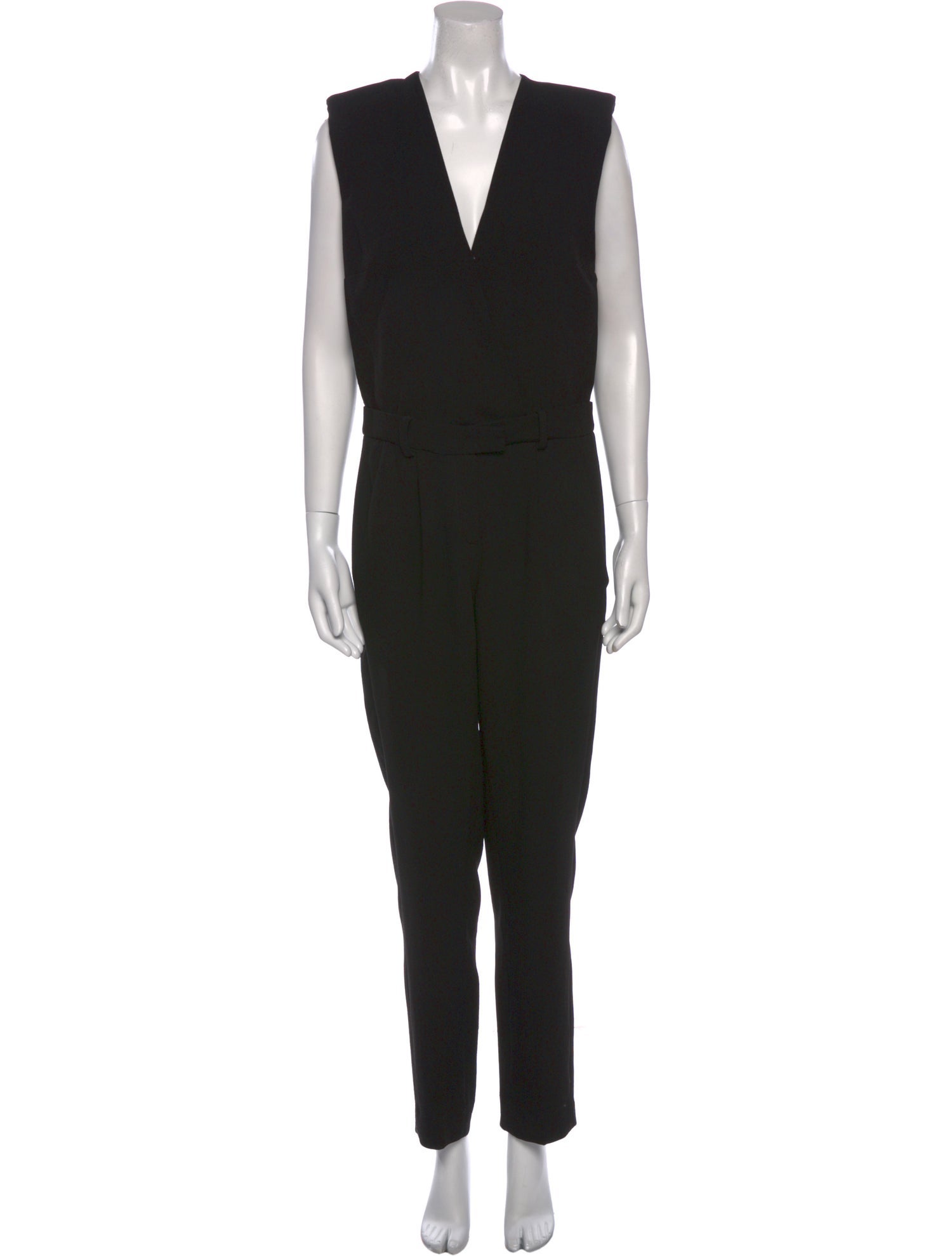 Maje V-Neck Jumpsuit