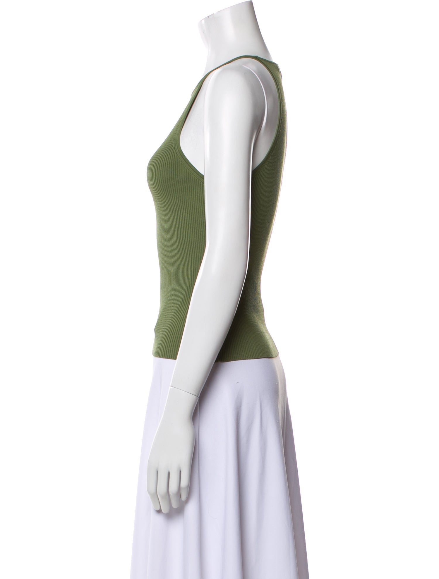 Maje Printed Square Neckline Crop Top