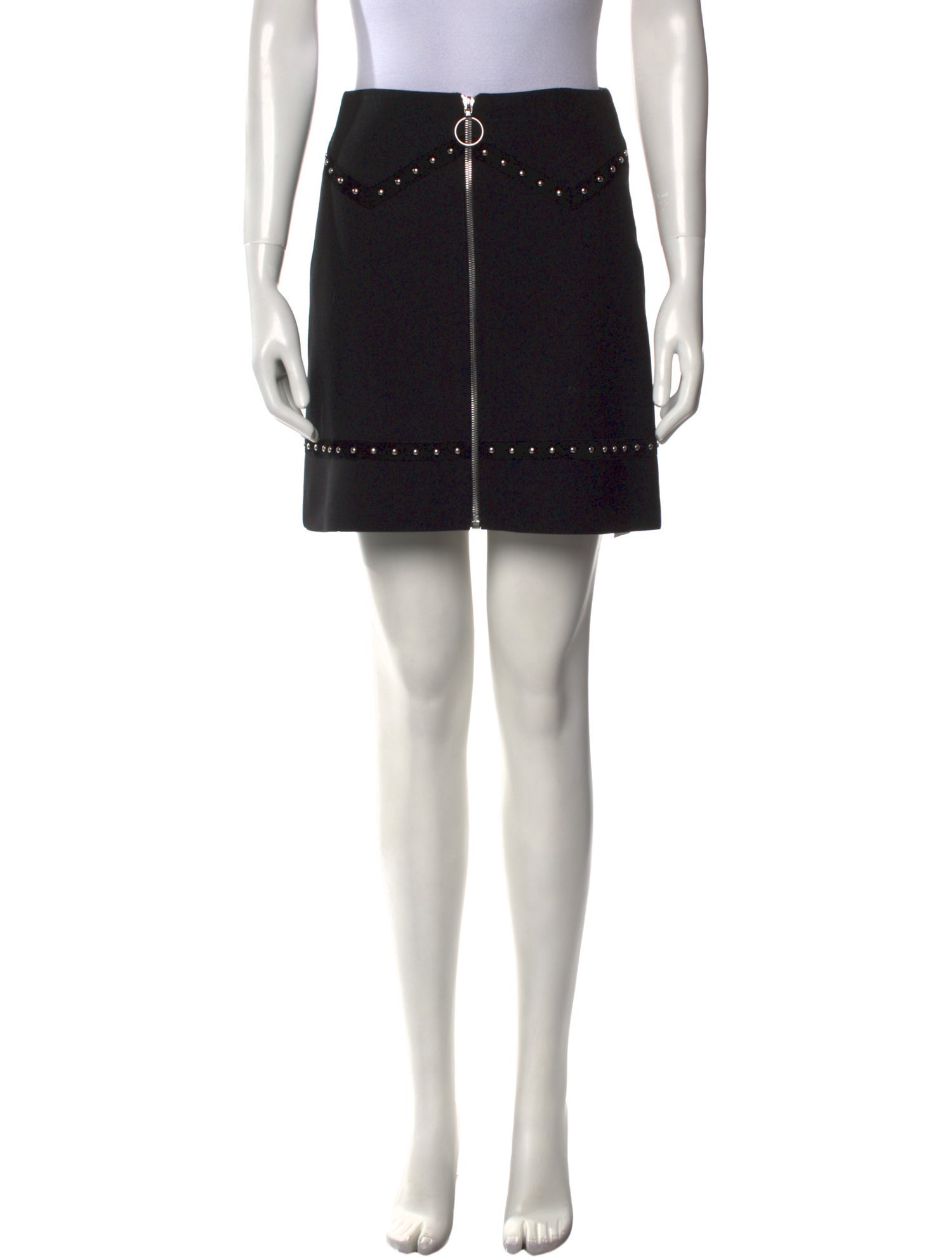 Maje Studded Accents Skirt