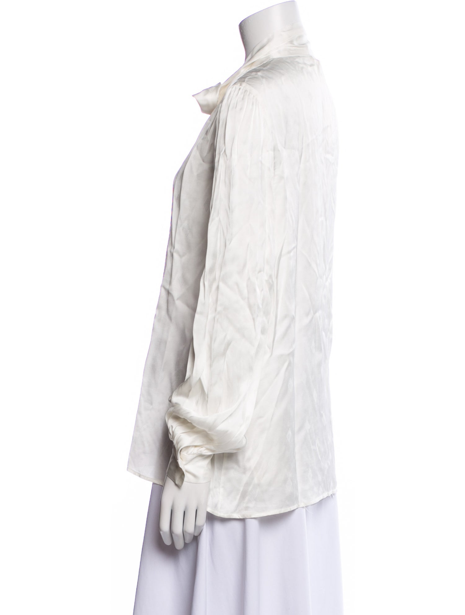 Maje Mock Neck Long Sleeve Blouse w/ Tags