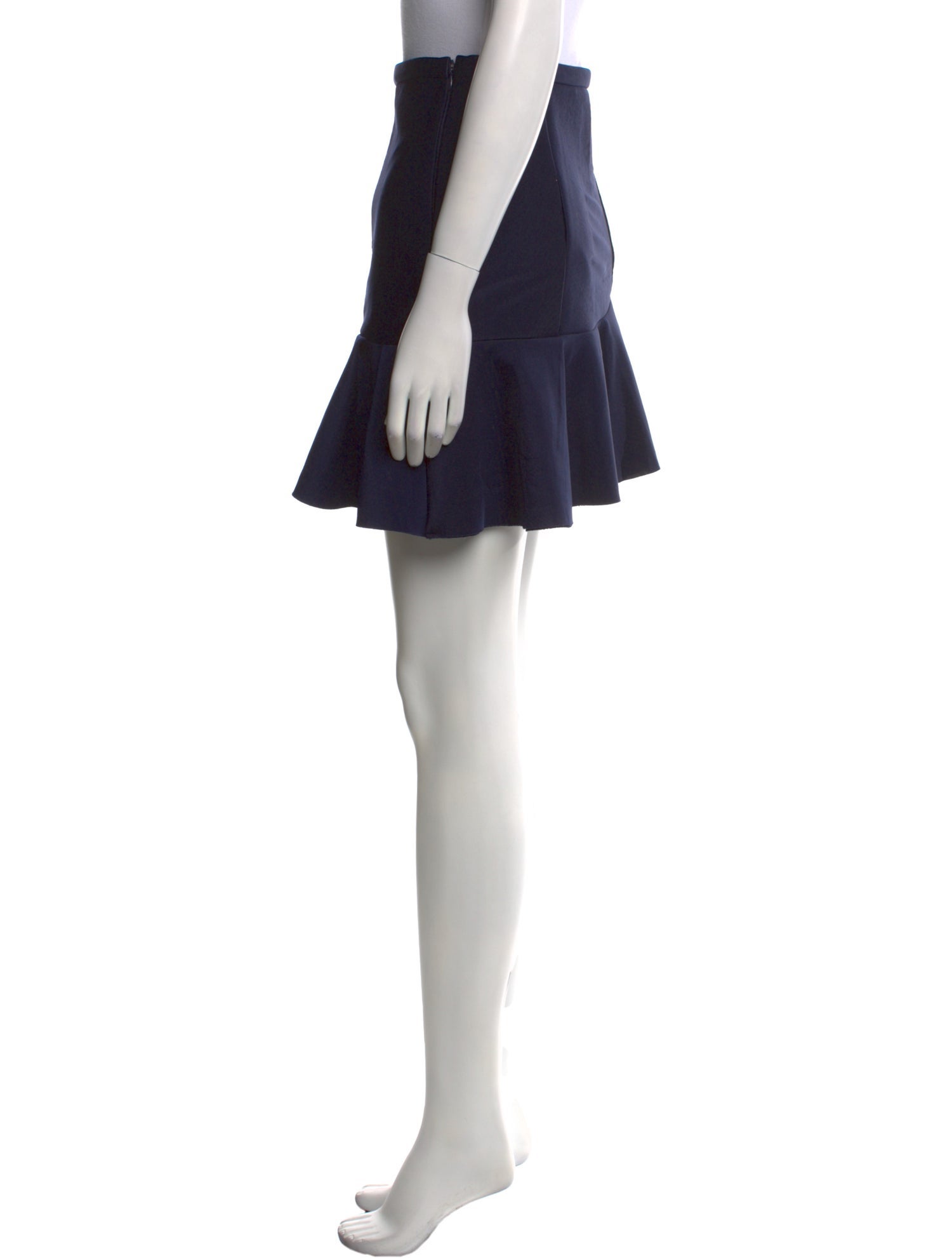 Maje Ruffle Embellishment Mini Skirt