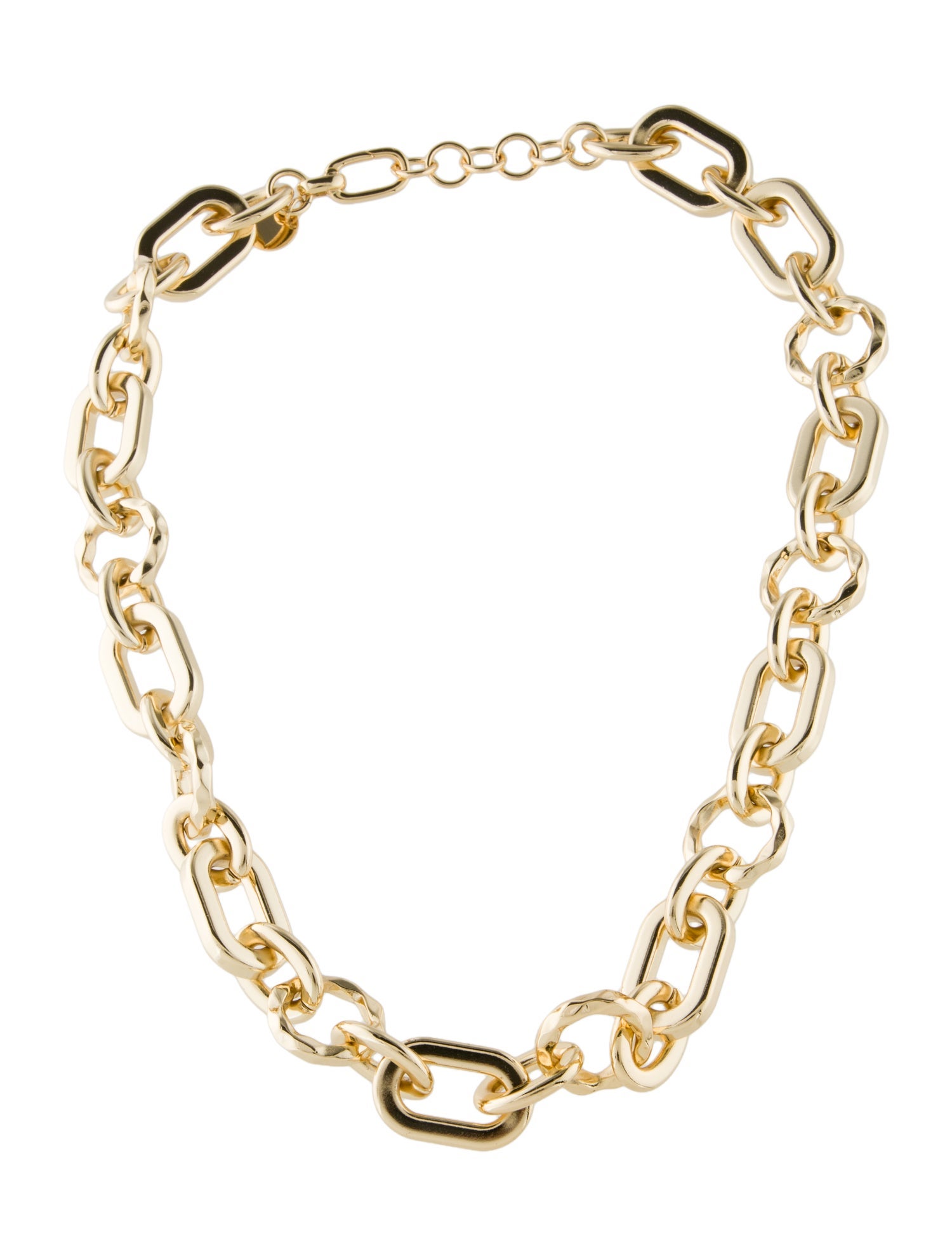 Maje Punk Mixed Link Collar Necklace