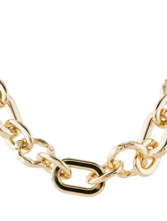 Maje Punk Mixed Link Collar Necklace