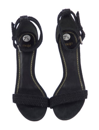Maje Suede Sandals