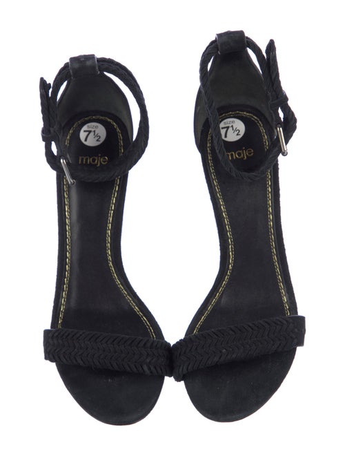 Maje Suede Sandals