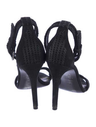 Maje Suede Sandals