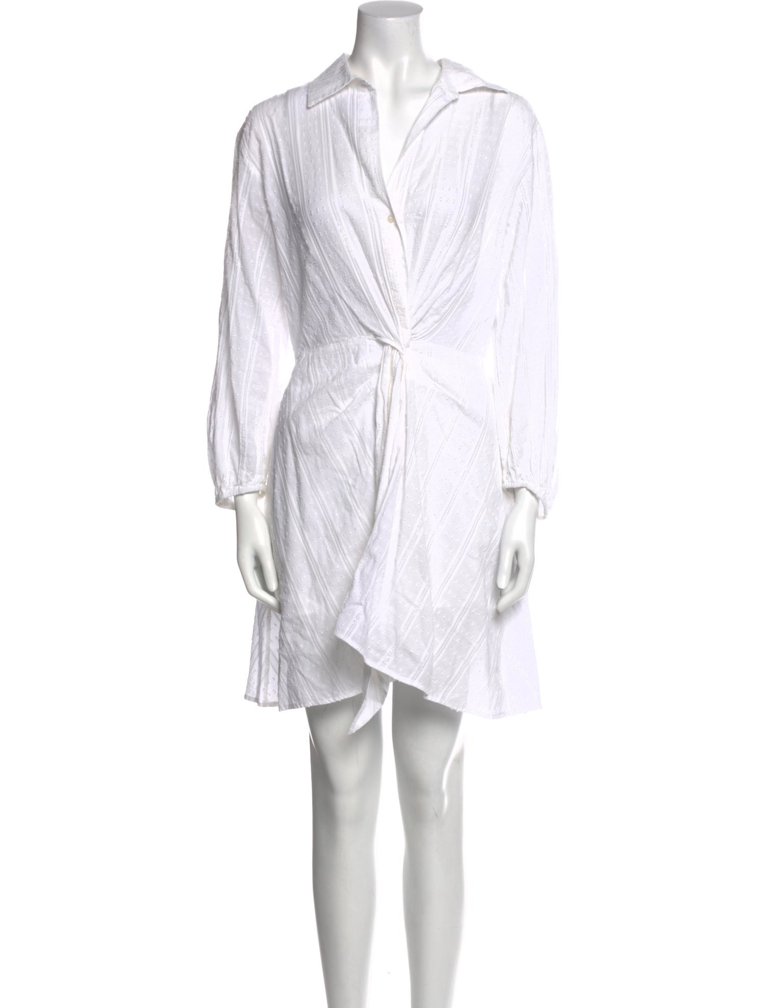 Maje V-Neck Mini Dress