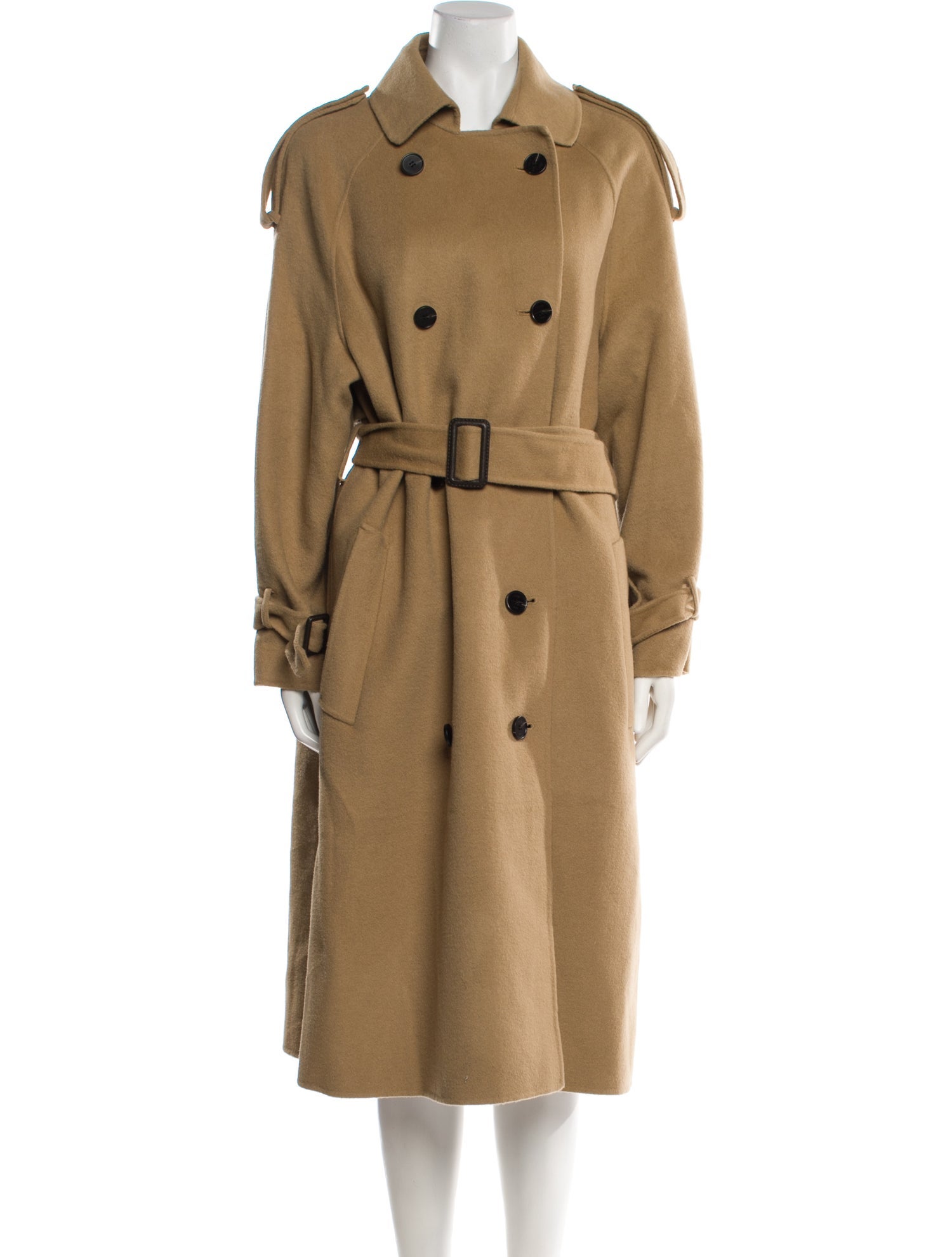 Maje Wool Trench Coat