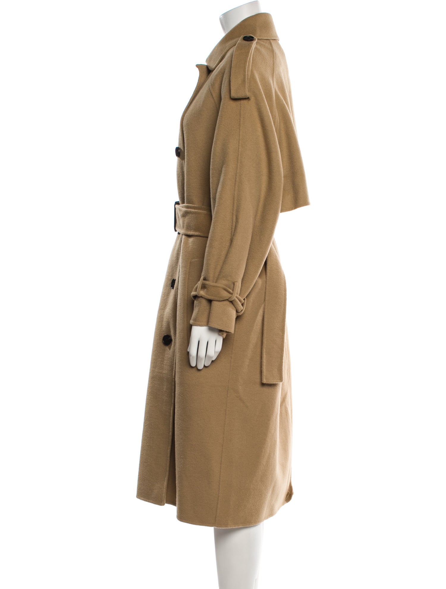 Maje Wool Trench Coat