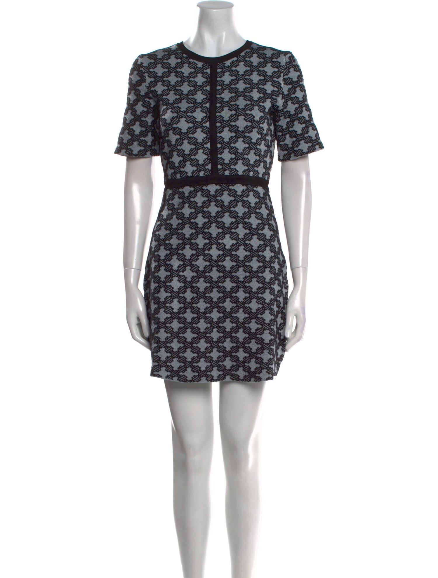 Maje Floral Print Mini Dress