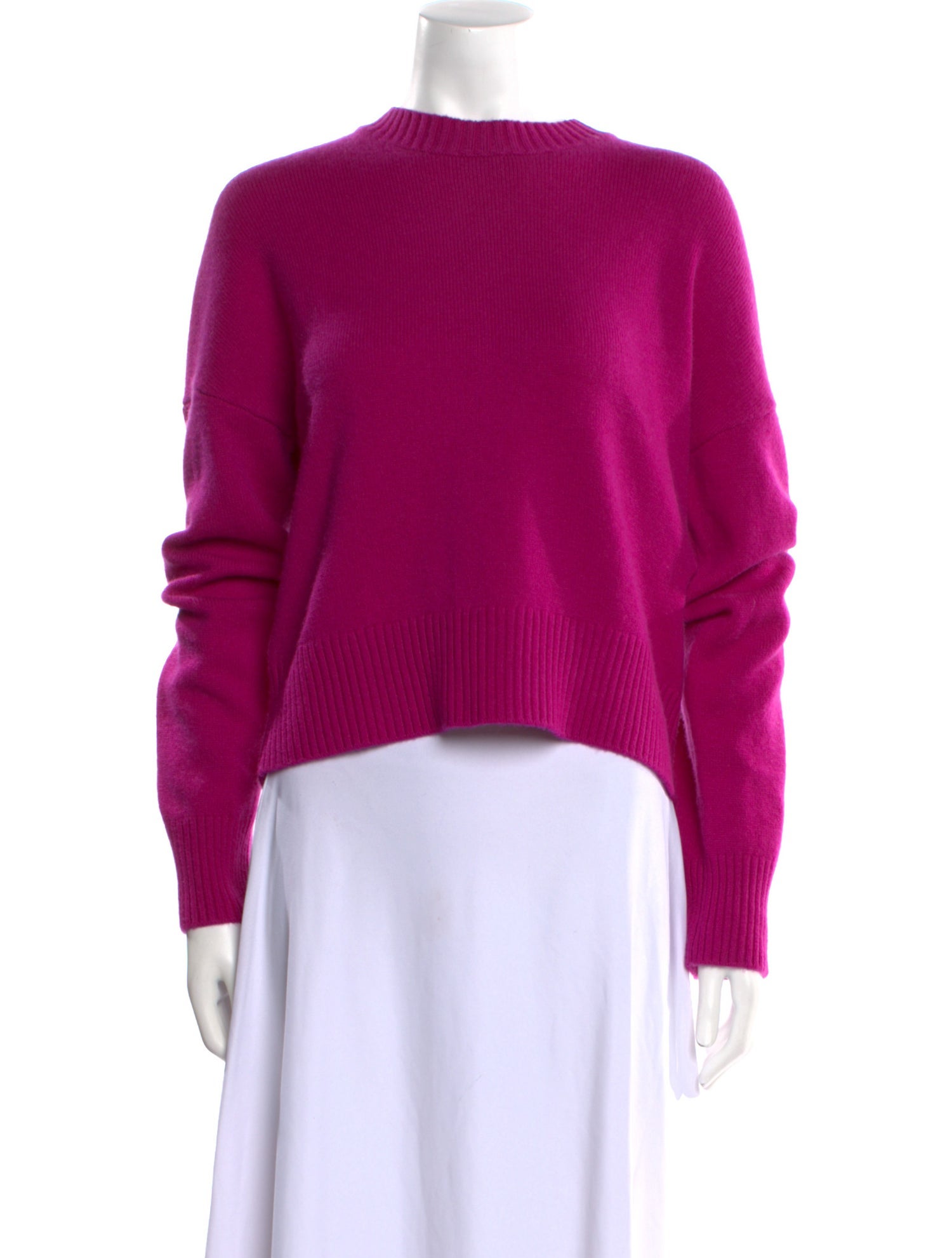 Maje Cashmere Crew Neck Sweater