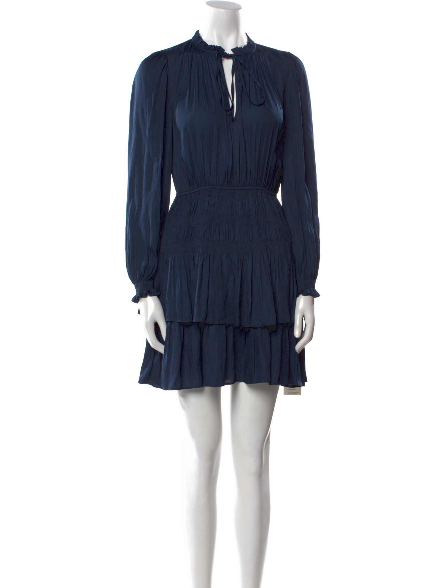 Maje Crew Neck Mini Dress