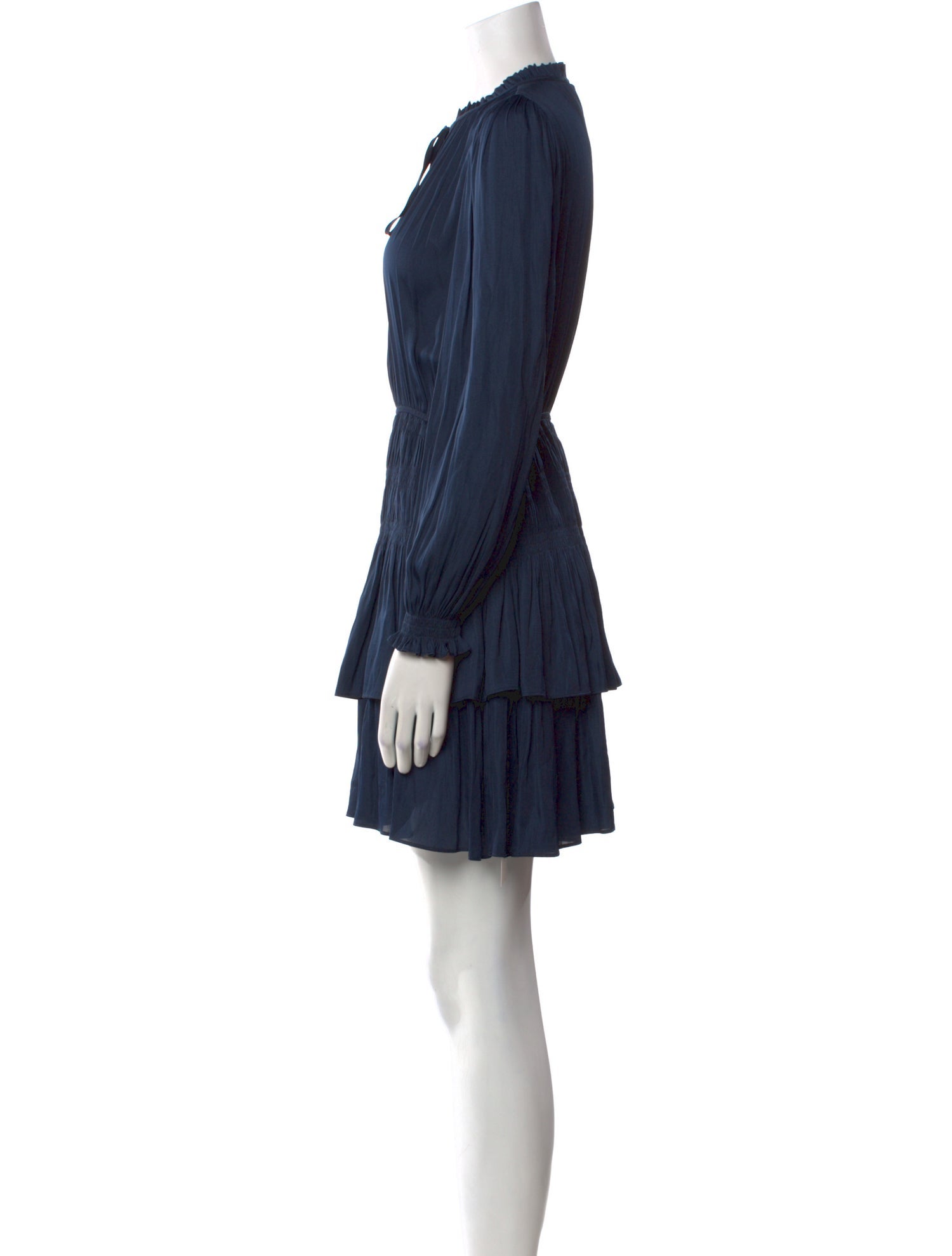 Maje Crew Neck Mini Dress