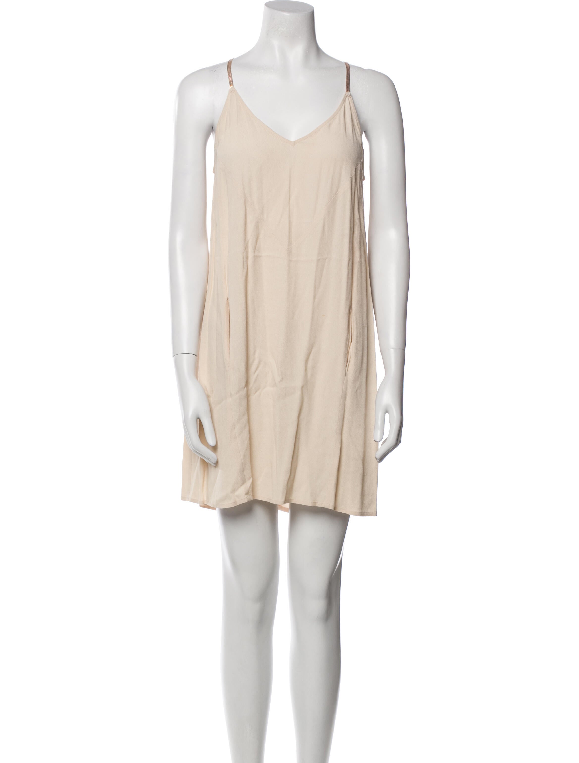 Maje V-Neck Mini Dress