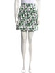 Maje Floral Print Mini Skirt