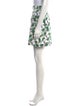 Maje Floral Print Mini Skirt