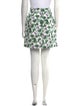 Maje Floral Print Mini Skirt