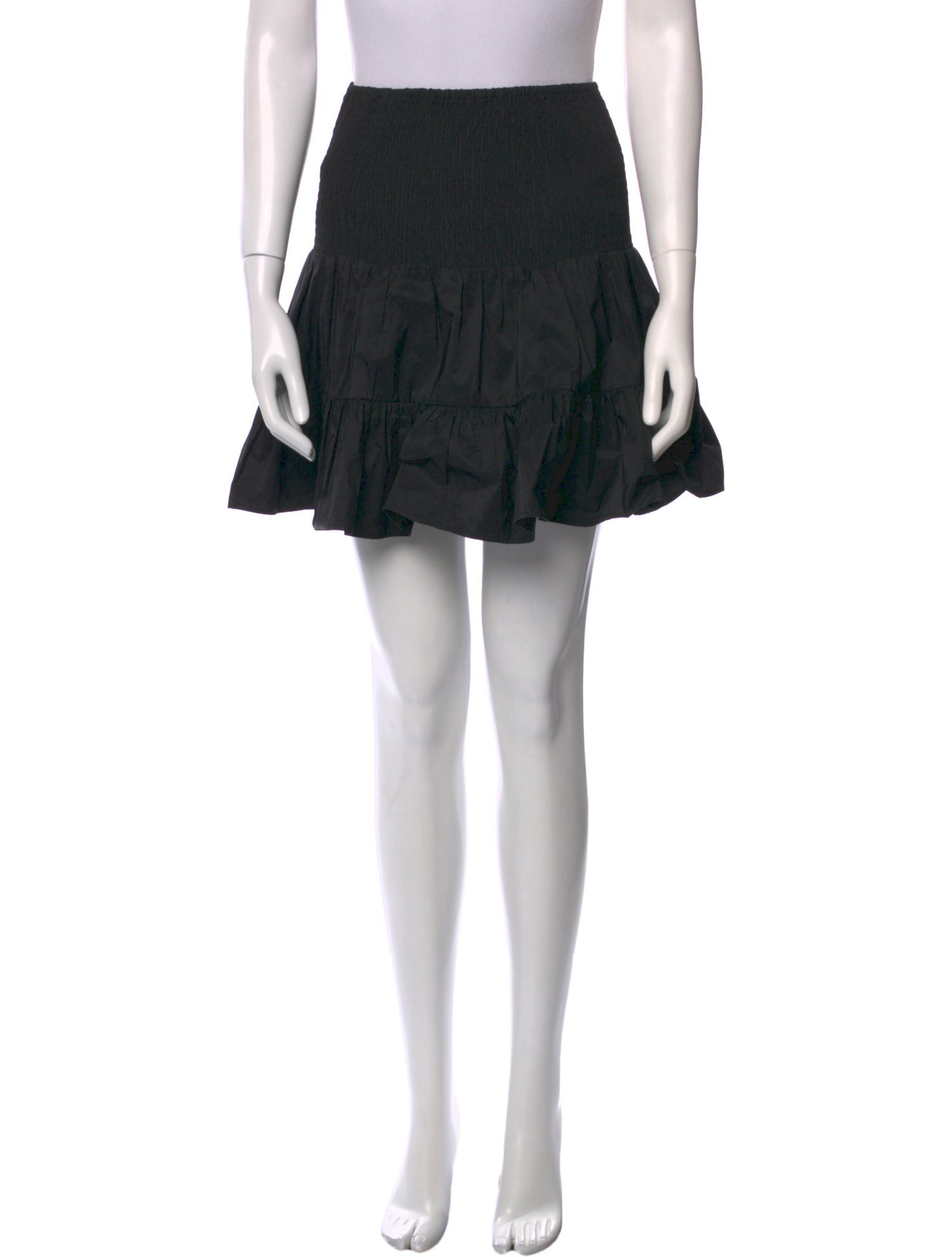 Maje Ruffle Embellishment Mini Skirt