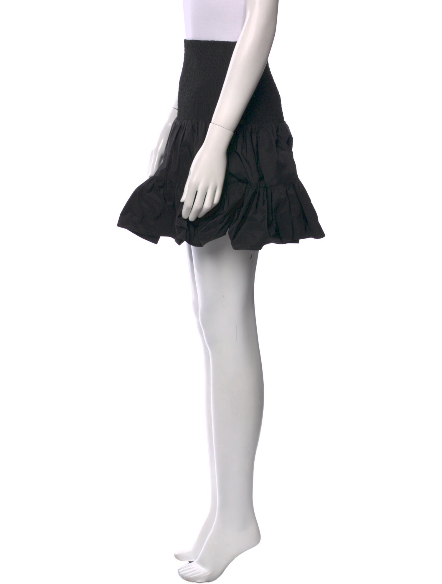 Maje Ruffle Embellishment Mini Skirt