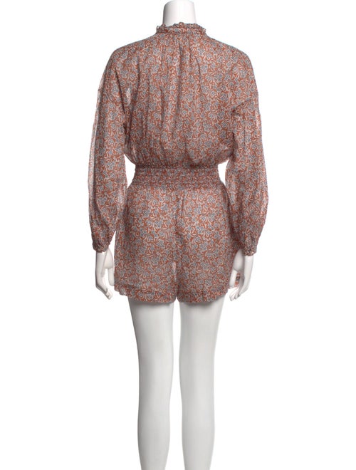 Maje Floral Print Romper