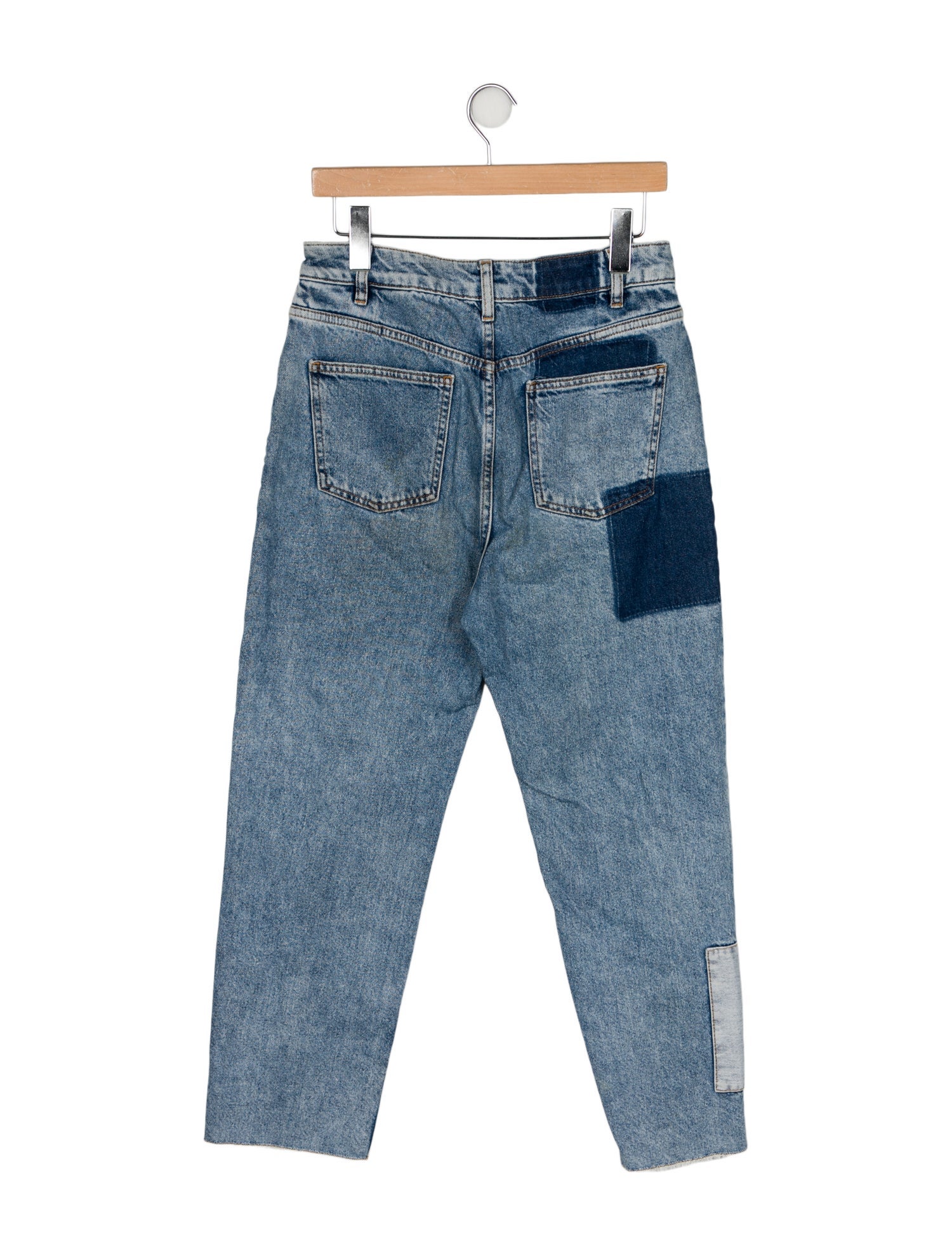 Maje High-Rise Straight Leg Jeans