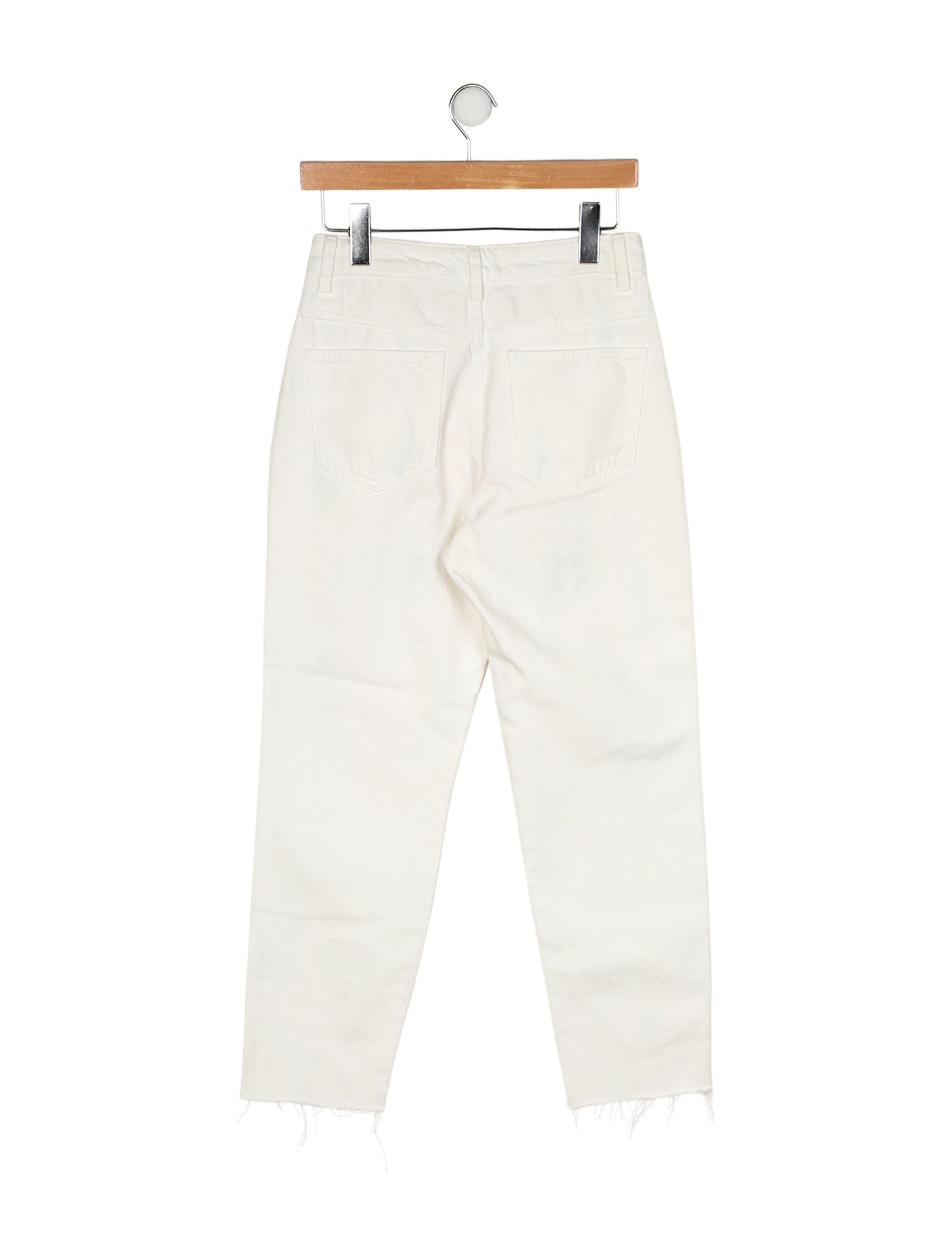 Maje High-Rise Straight Leg Jeans