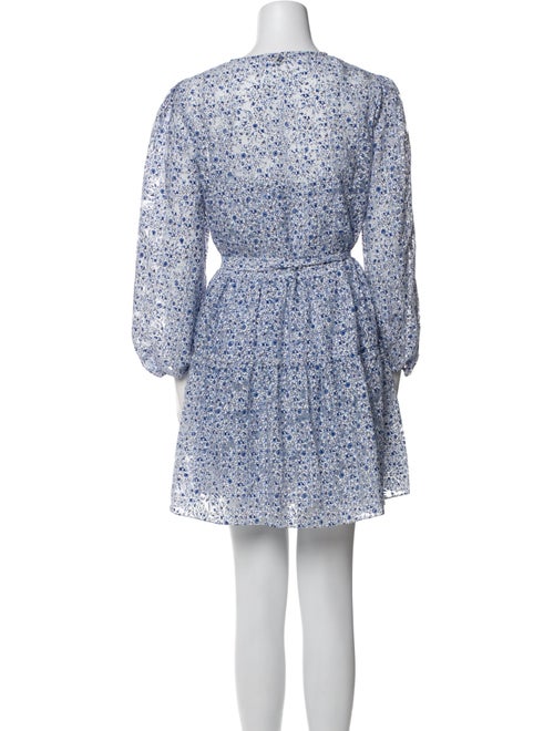 Maje Floral Print Ruffle Embellishment Set