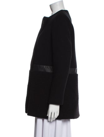 Maje Virgin Wool Coat