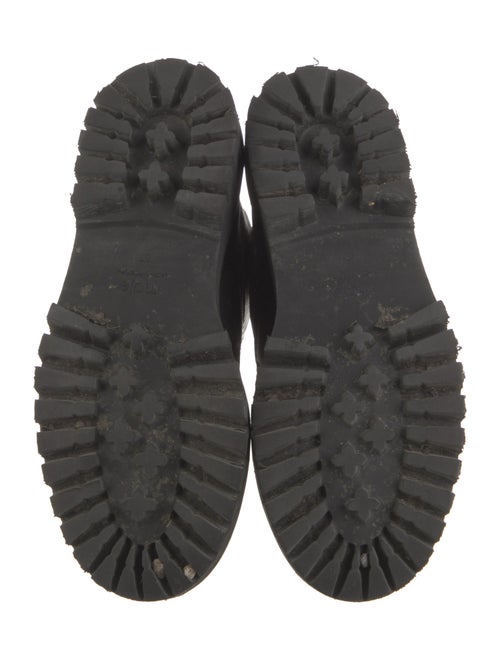 Maje Leather Combat Boots