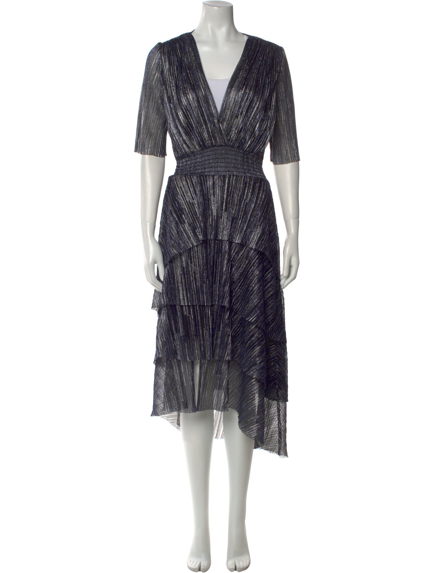 Maje Printed Long Dress