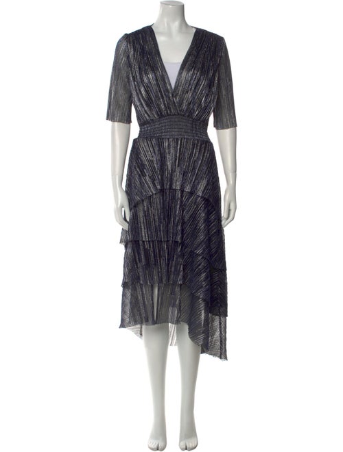 Maje Printed Long Dress