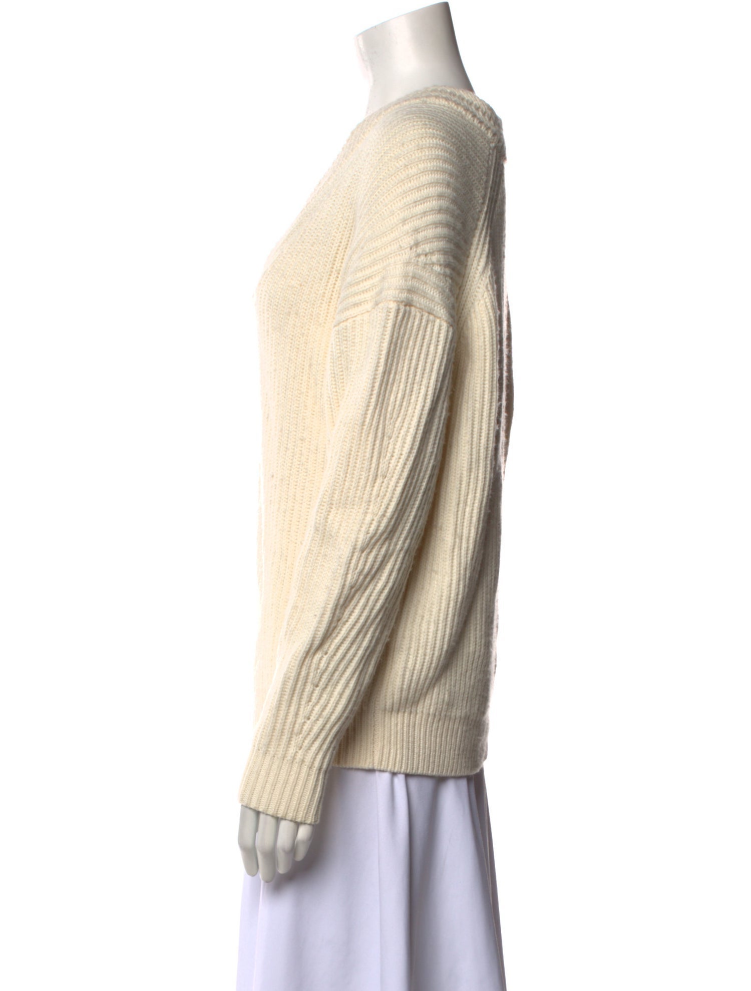 Maje Wool V-Neck Sweater