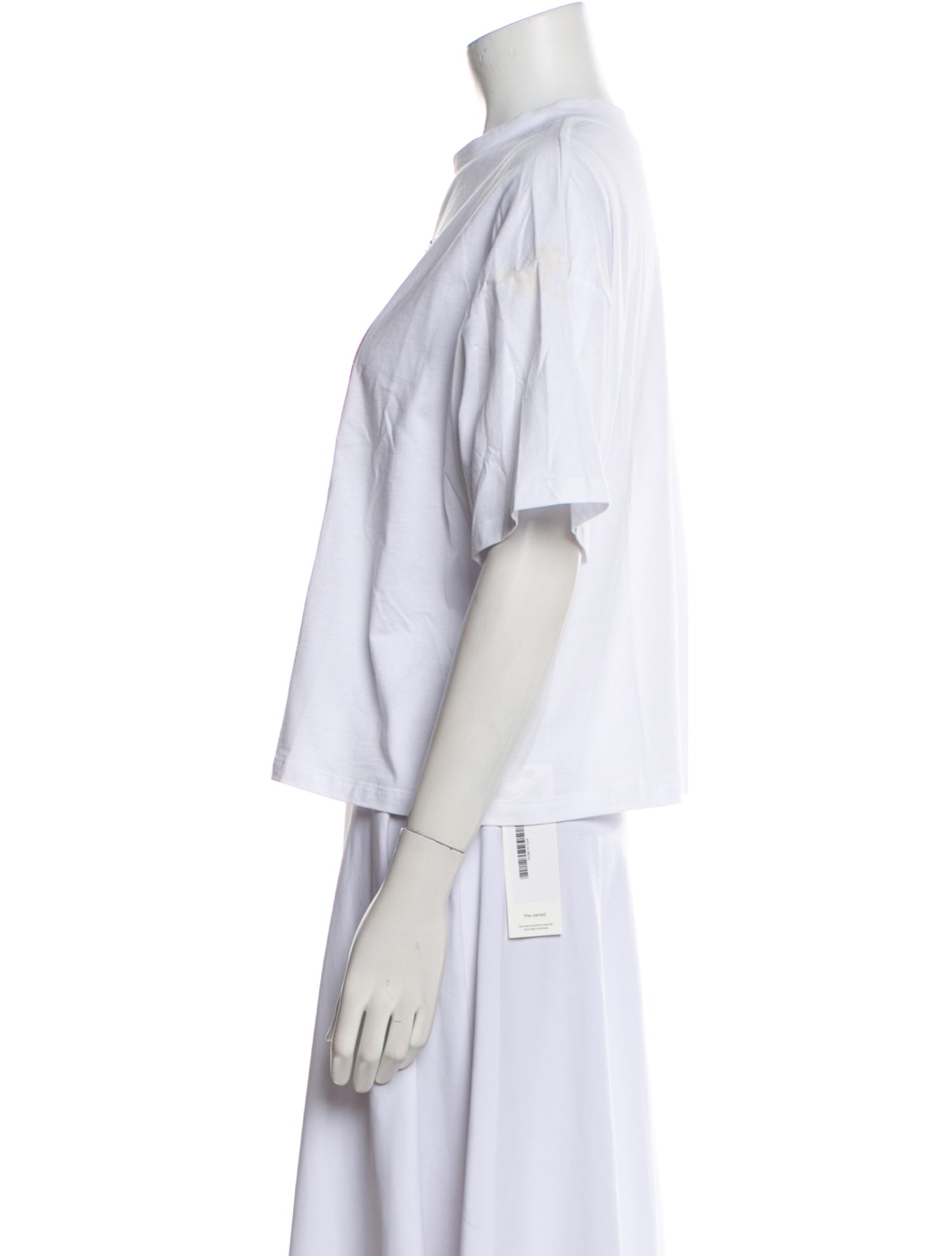 Maje Graphic Print Crew Neck Sweater