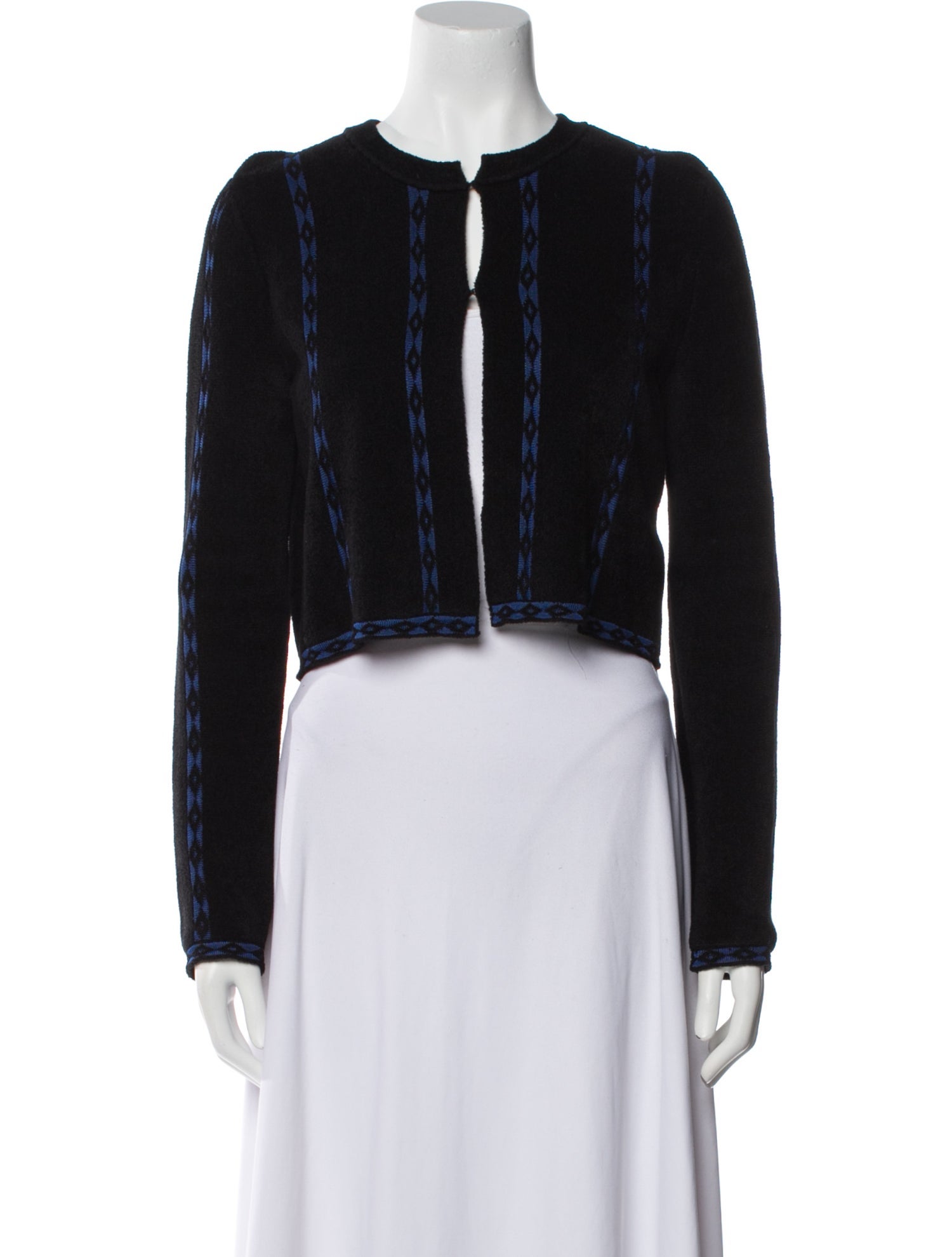 Maje Striped Evening Jacket