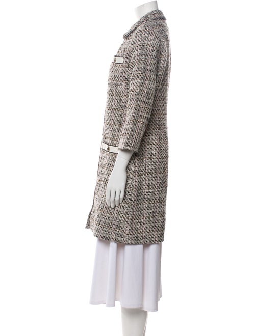 Maje Tweed Pattern Coat
