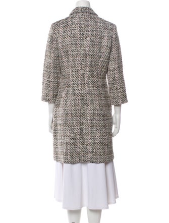 Maje Tweed Pattern Coat