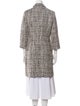 Maje Tweed Pattern Coat