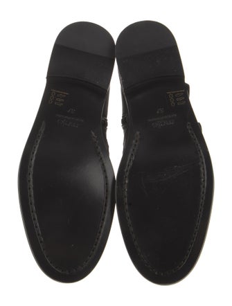 Maje Leather Printed Combat Boots