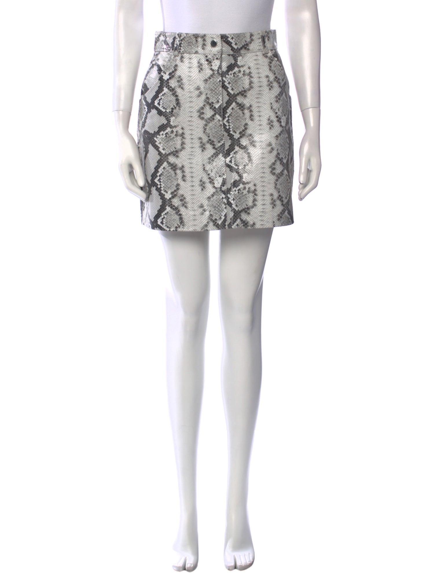 Maje Leather Mini Skirt