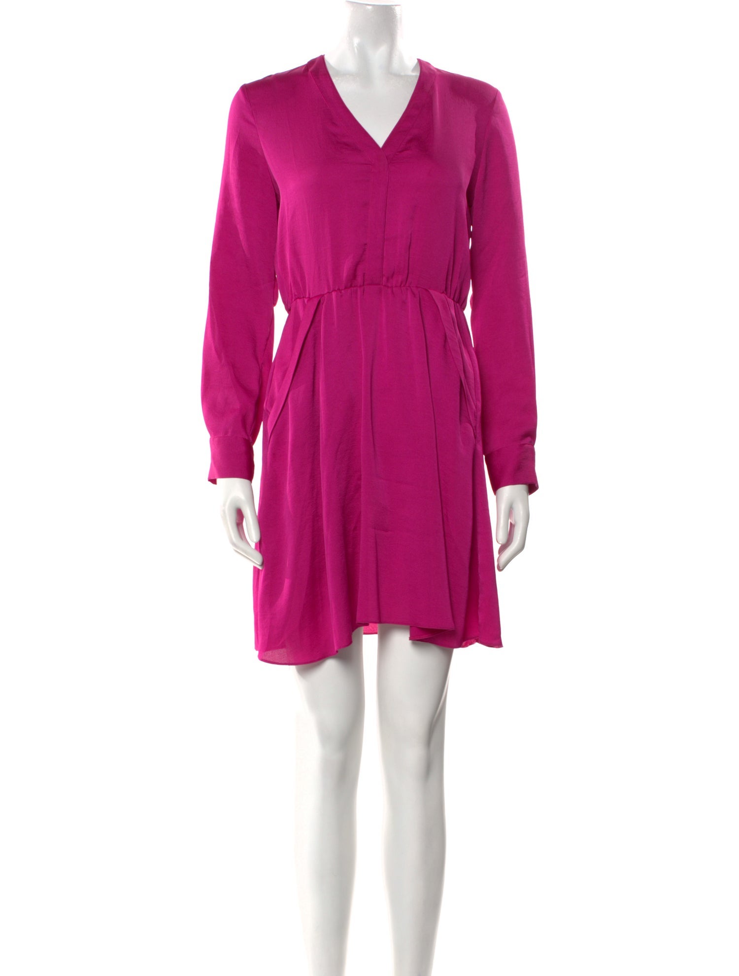 Maje V-Neck Mini Dress