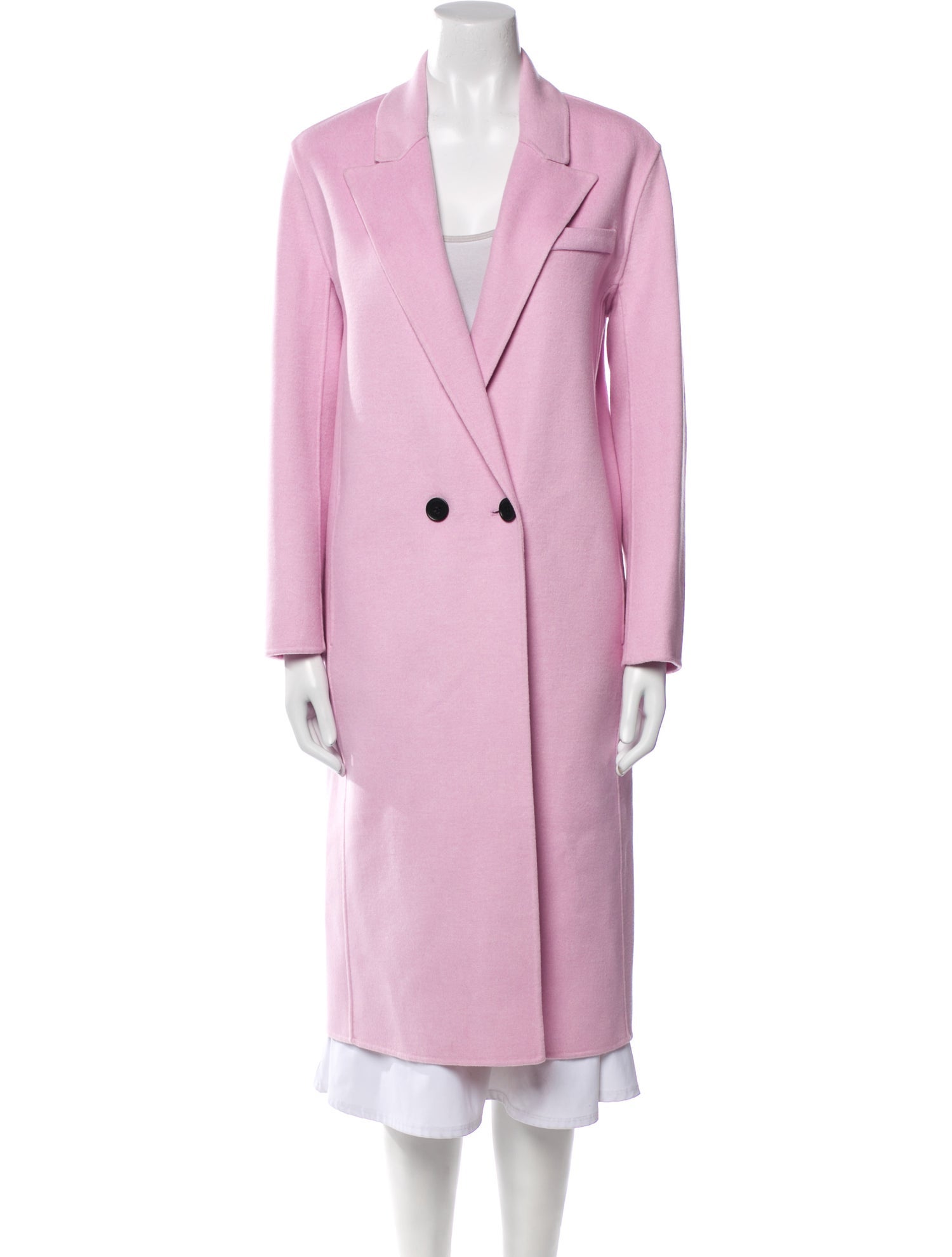 Maje Wool Trench Coat