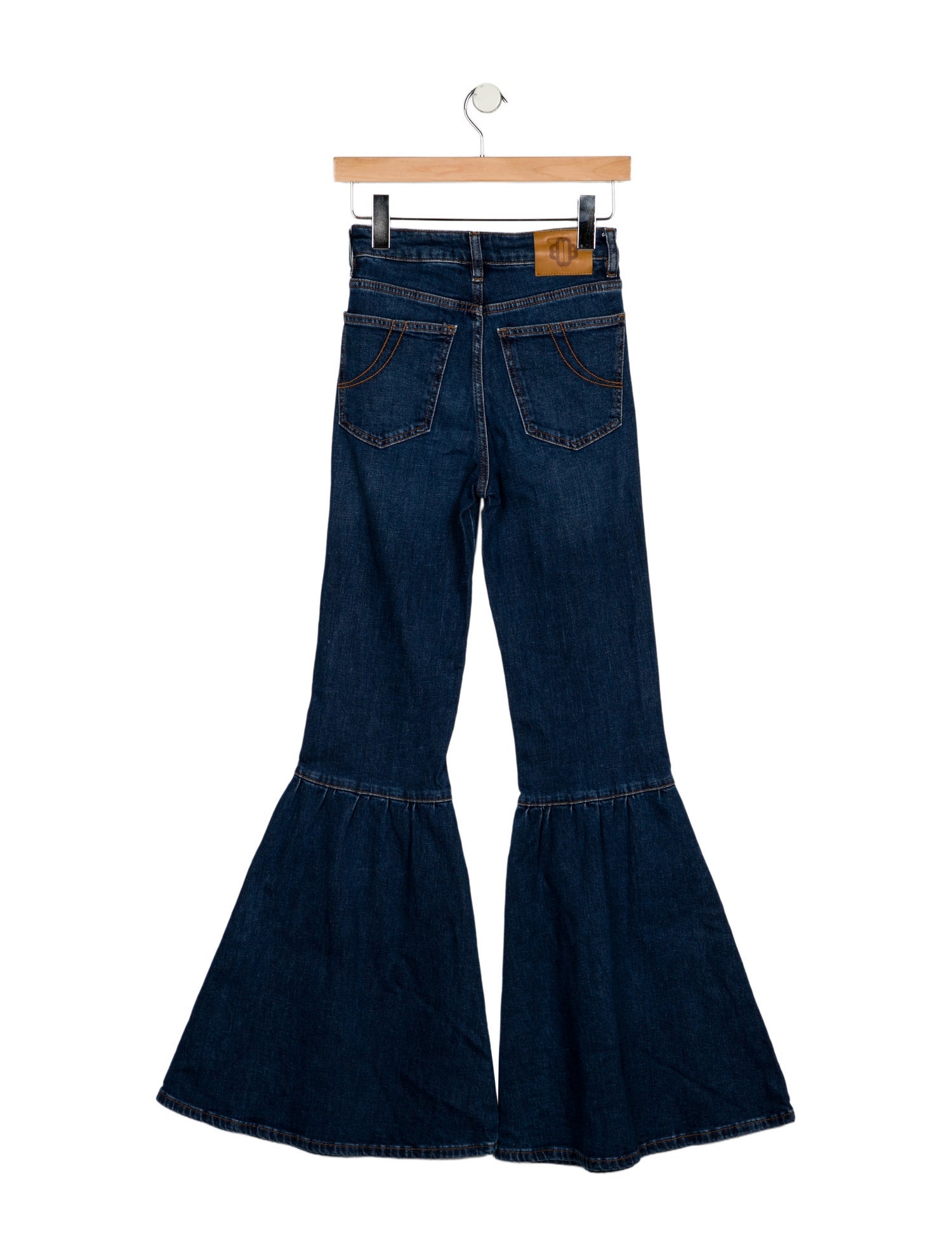 Maje Mid-Rise Wide Leg Jeans