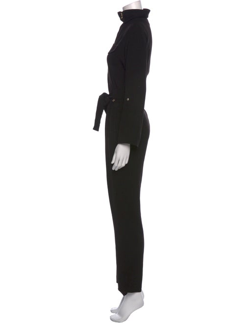 Maje Mock Neck Jumpsuit