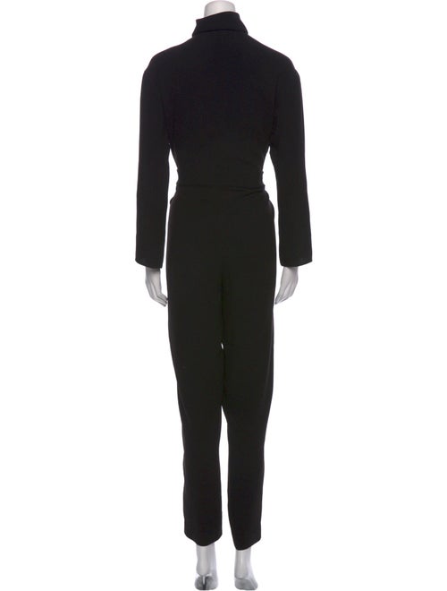 Maje Mock Neck Jumpsuit