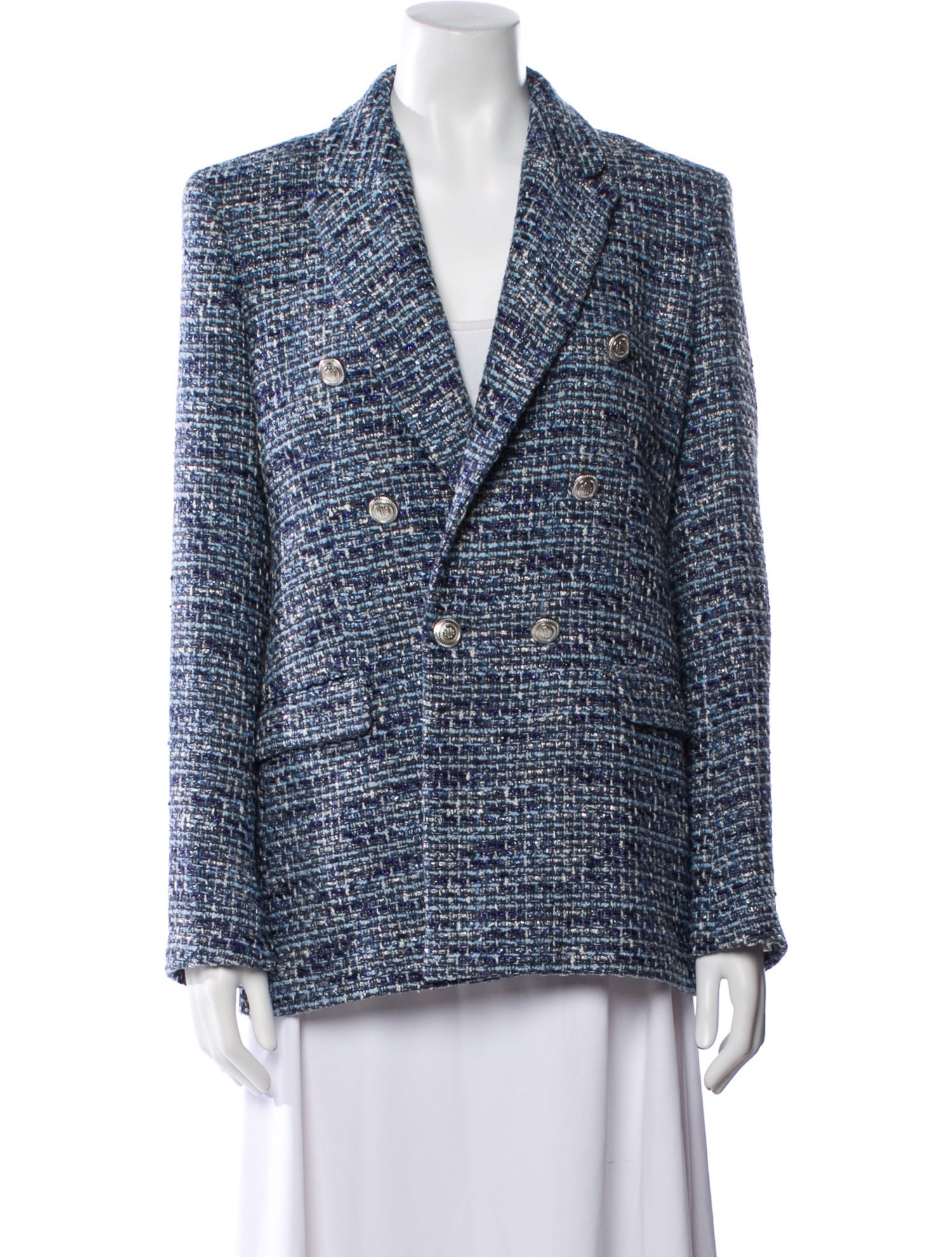 Maje Tweed Pattern Blazer w/ Tags